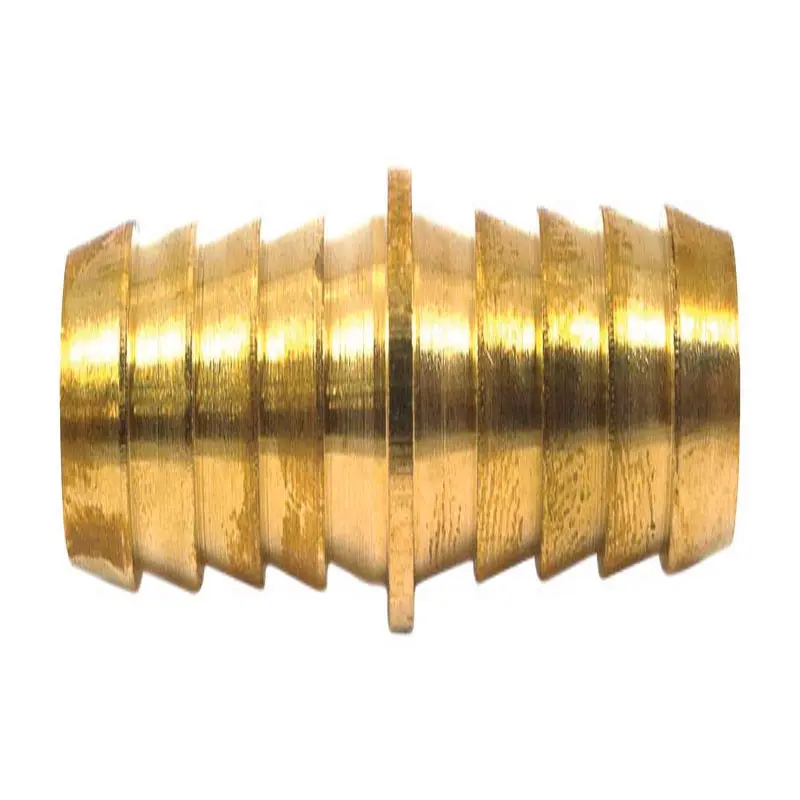 Forney Hose Splicer Brass Dual Barbed 3/8 Hose Barb 75357 Forney Hose Splicer Brass Dual Barbed 3/8 Hose Barb 75357