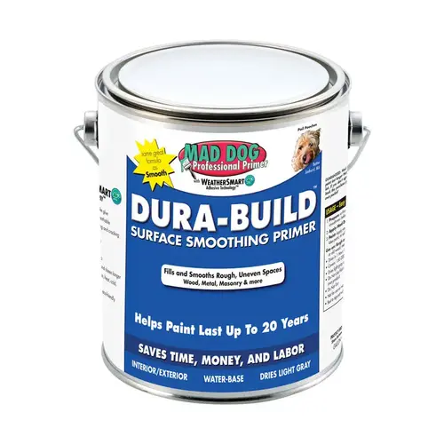 Surface Smoothing Primer Dura-Build White Water-Based Acrylic Latex 1 gal White