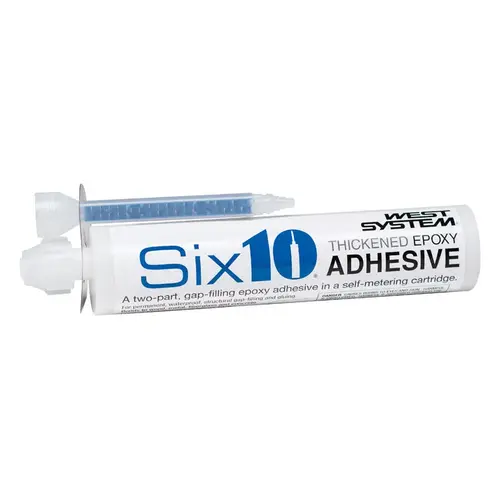 Adhesive Six10 Extra Strength Thickened Epoxy 6.42 oz Blue/White