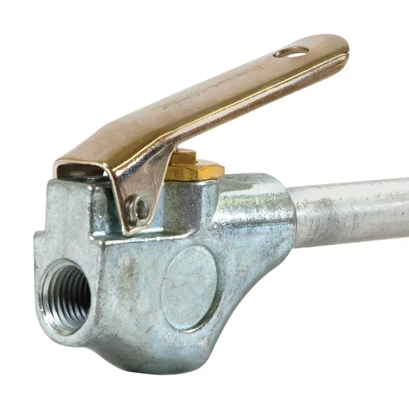 Forney Air Blow Gun with Rubber Tip Aluminum/Zinc Alloy Lever 1/4 FNPT 150 psi 75336 Forney Air Blow Gun with Rubber Tip Aluminum/Zinc Alloy Lever 1/4 FNPT 150 psi 75336