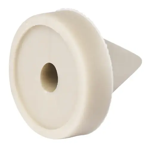 Door Bumper Plastic Off White Mounts to base trim Off White pack of 6 Door Bumper Plastic Off White Mounts to base trim Off White pack of 6