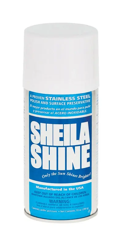 SHEILA SHINE Stainless Steel Cleaner & Polish No Scent 10 oz Spray A1013-3