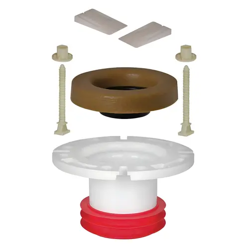 4 In. Schedule 40 DWV Push-Tite PVC Closet Flange 4 In. Schedule 40 DWV Push-Tite PVC Closet Flange