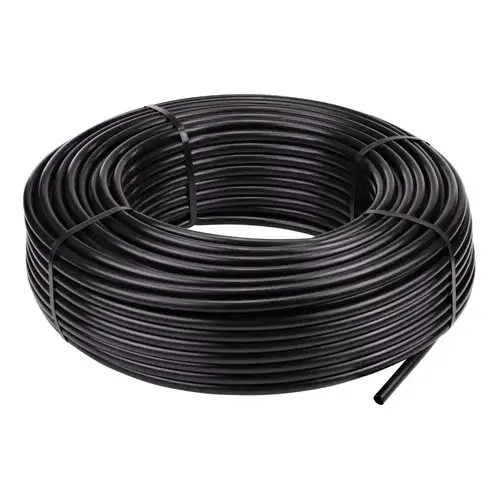 Drip Irrigation Tubing Polyethylene 5/8" D X 500 ft. L Black Drip Irrigation Tubing Polyethylene 5/8" D X 500 ft. L Black