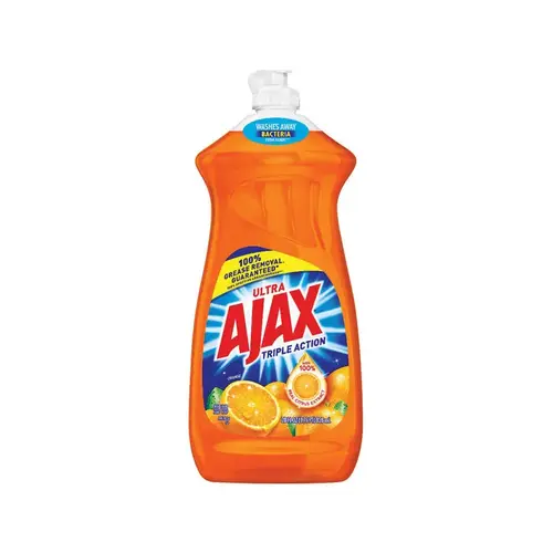 Dish Detergent, Liquid, Orange Scent, 28 oz Bottle