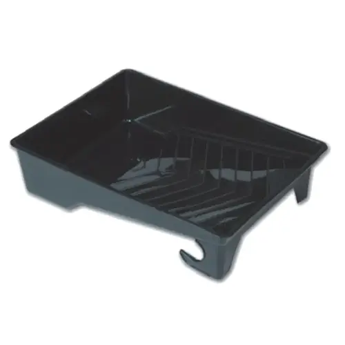 Paint Tray Plastic 9" W X 4" L 2 qt Disposable Black Paint Tray Plastic 9" W X 4" L 2 qt Disposable Black