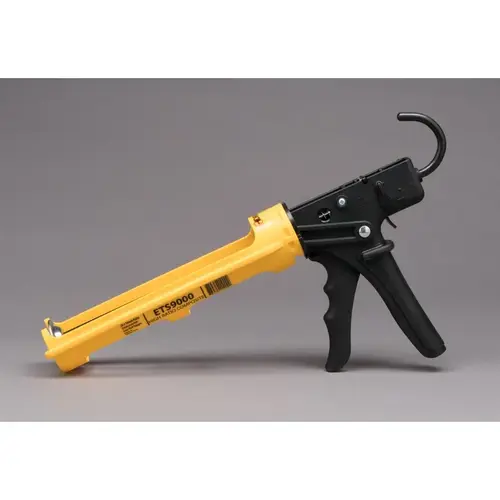 Caulking Gun ErgoTechSeries Industrial Composite Yellow - pack of 6 Caulking Gun ErgoTechSeries Industrial Composite Yellow - pack of 6