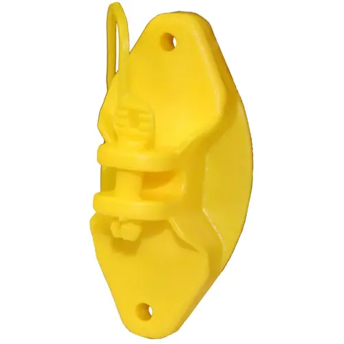 Wood Post Pinlock Insulator Yellow Yellow Wood Post Pinlock Insulator Yellow Yellow