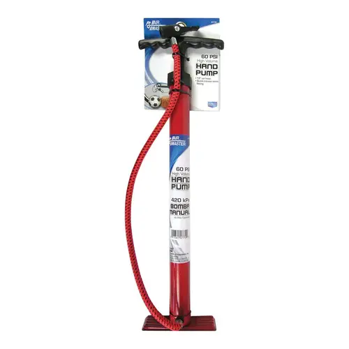 Hand Pump 60 psi Red Hand Pump 60 psi Red