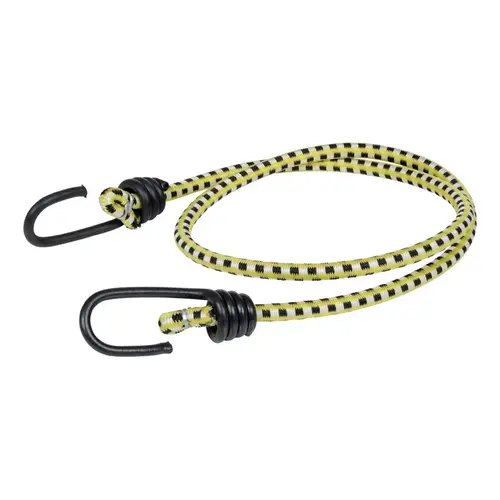 Bungee Cord Multicolored 36" L X 0.315" T Multicolored - pack of 10 Bungee Cord Multicolored 36" L X 0.315" T Multicolored - pack of 10