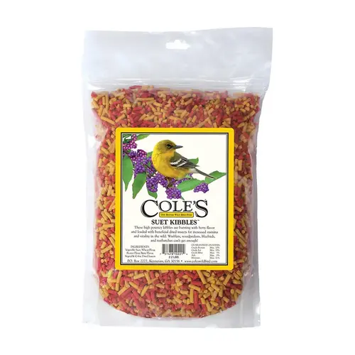 Wild Bird Food Suet Kibbles Assorted Species Beef Suet 2.2 lb