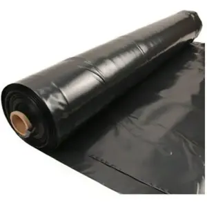 Film-Gard 626026 Sheeting 10 ft. W X 50 ft. L X 6 mil Professional Grade Polyethylene Black
