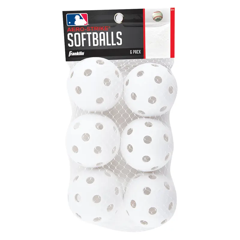 Franklin Baseball White Plastic White 19884A