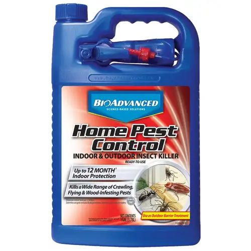 Home Pest Control 1 Gal. Ready To Use Trigger Spray Insect Killer