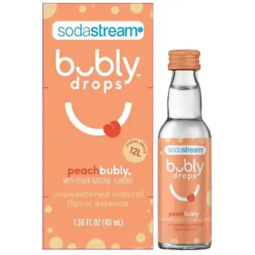 Fruit Drops Bubly drops Peach 1.36 oz Fruit Drops Bubly drops Peach 1.36 oz