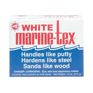 Marine Tex RM306C Epoxy Putty 14 oz White