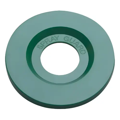 5 In. Plastic Sprinkler Spray Guard Green
