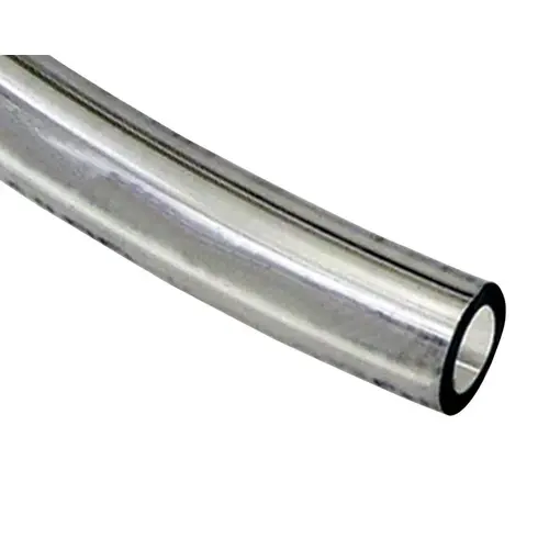 Vinyl Tubing ProLine 1/2" D X 5/8" D X 100 ft. L PVC Clear Vinyl Tubing ProLine 1/2" D X 5/8" D X 100 ft. L PVC Clear
