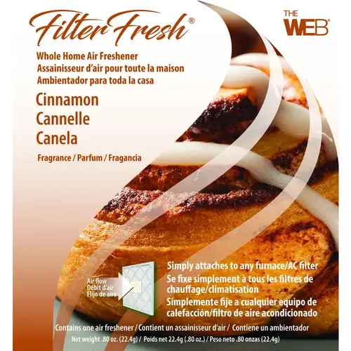 Air Freshener FilterFresh Cinnamon Scent 0.8 oz Gel
