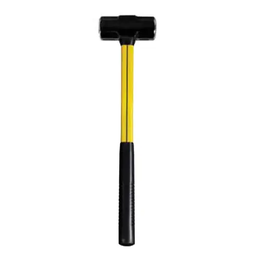 Sledge Hammer Classic 8 lb Steel Double-Faced 36" Fiberglass Handle Sledge Hammer Classic 8 lb Steel Double-Faced 36" Fiberglass Handle