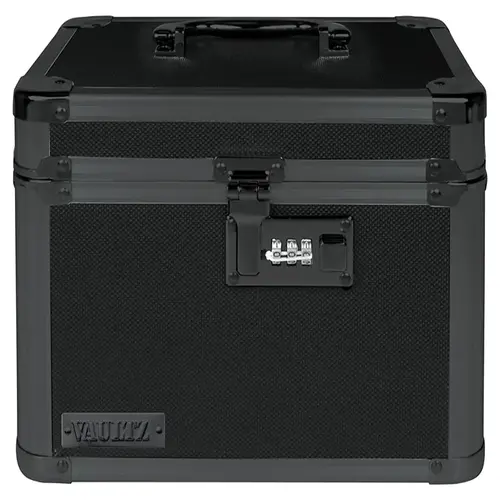 Security File Box Combination Lock Black Black