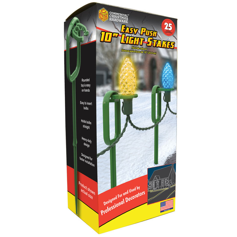 Adams 258464 Light Stakes Easy Push Green