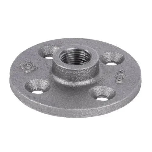 Floor Flange 3/8" FIP each T Black Malleable Iron Black