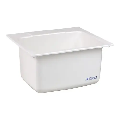 Utility Sink 25" W X 22" D Self-Rimming Composite