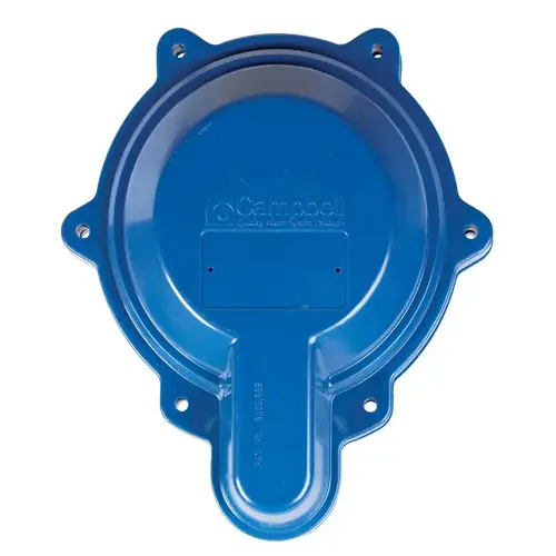 Watertight Well Cap ABS Plastic Blue 1-1/4" Blue Brown