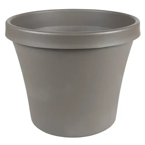 Planter TerraPot 16.9" H X 20.4" D Resin Terra Charcoal Charcoal Planter TerraPot 16.9" H X 20.4" D Resin Terra Charcoal Charcoal