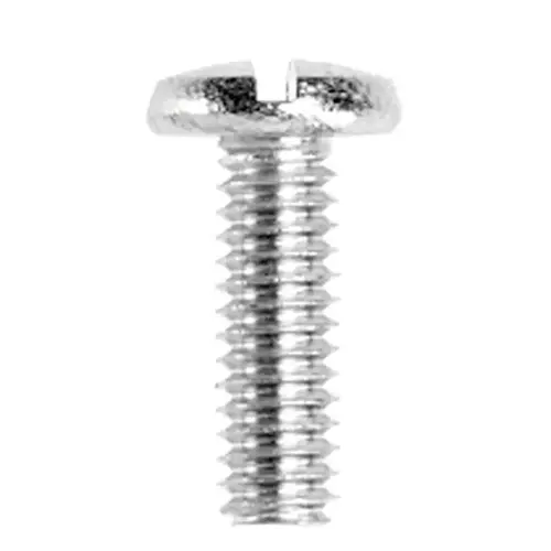 Faucet Handle Screw No. 8-32 S X 1/2" L Slotted Binding Head Brass - pack of 5 Faucet Handle Screw No. 8-32 S X 1/2" L Slotted Binding Head Brass - pack of 5