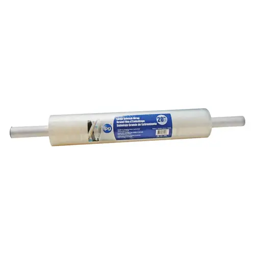 20 In. X 1000 Ft. Stretch Wrap with Double Handle Clear 20 In. X 1000 Ft. Stretch Wrap with Double Handle Clear