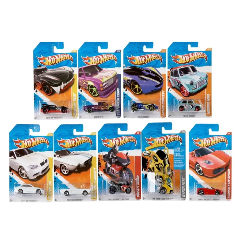 Hot Wheels Basic Car Assortment Die Cast Metal - pack of 72 C4982-XCP72