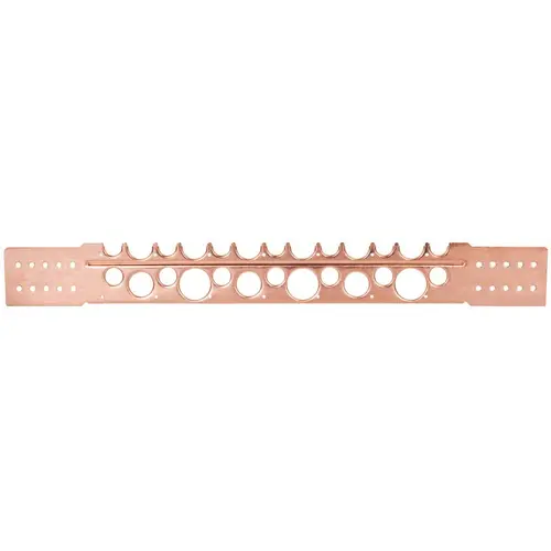 Stub Out Bracket Secure-All 20" Copper Plated Steel Copper Plated Stub Out Bracket Secure-All 20" Copper Plated Steel Copper Plated