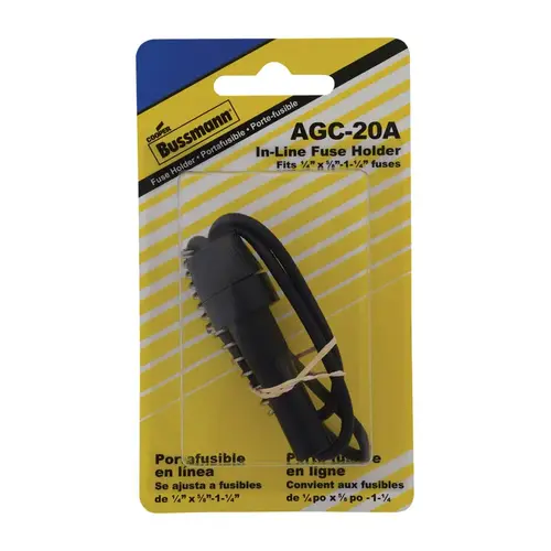 Fuse Holder AGC-20A 15 amps - pack of 5 Fuse Holder AGC-20A 15 amps - pack of 5