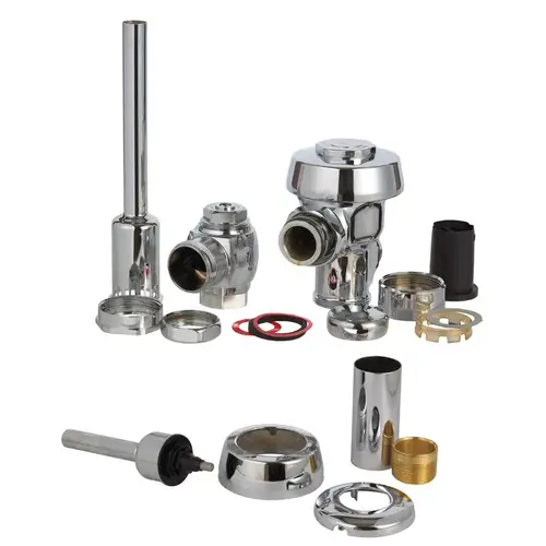 Urinal Flush Valve Regal Silver Polished Chrome Brass Polished Chrome