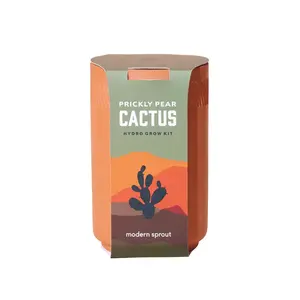 Modern Sprout MS-TE-1001 Grow Kit Prickly Pear Cactus