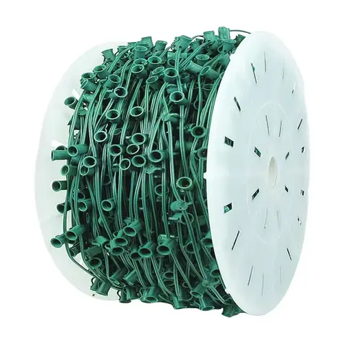 Socket Light Cord on Reel LED C7 Assorted 0 ct String 1000 ft. - pack of 1000