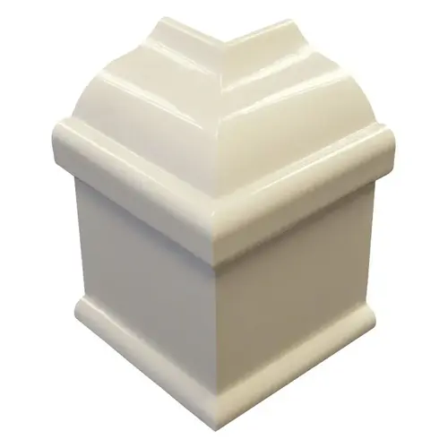 Baseboard Outside Corner Cover 6" H X 8" W White ABS Plastic White Baseboard Outside Corner Cover 6" H X 8" W White ABS Plastic White