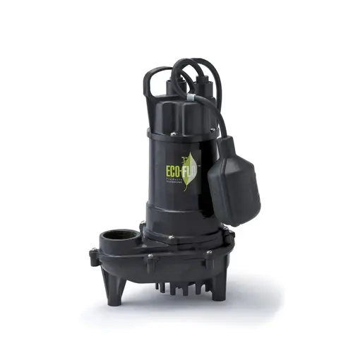 Sump Pump 1/3 HP 3300 gph Cast Iron Tethered Float Switch AC Submersible Sump Pump 1/3 HP 3300 gph Cast Iron Tethered Float Switch AC Submersible