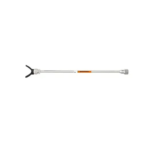 2418850 10" Airless Spray Gun Extension fits 7/8" Thread (Packaged) Silver 2418850 10" Airless Spray Gun Extension fits 7/8" Thread (Packaged) Silver