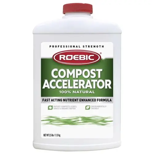 Compost Accelerator, Solid, White, 2.5 lb, Bottle