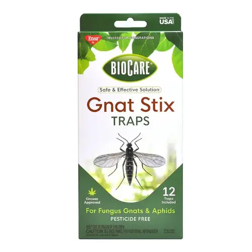 BioCare Gnat Stix Disposable Indoor Insect Trap - pack of 12