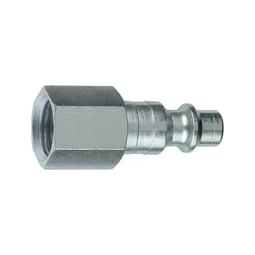 Plug Steel 1/4" I/M Style 3/8" Female Plug Steel 1/4" I/M Style 3/8" Female