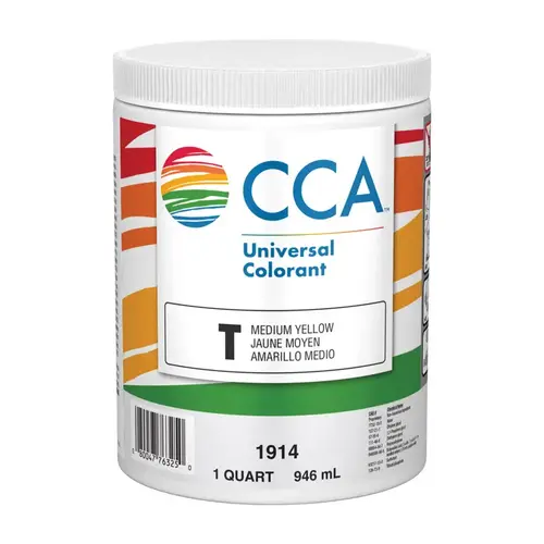 Paint Colorant CCA T Medium Yellow 1 qt T Medium Yellow