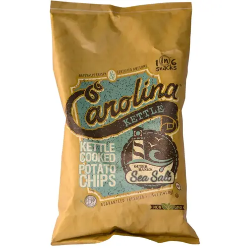 Potato Chips Carolina Outer Banks Sea Salt 5 oz Bagged