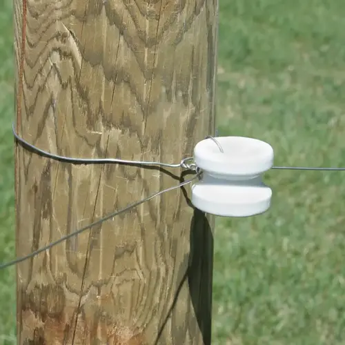 Corner Post Insulator White White - pack of 10 Corner Post Insulator White White - pack of 10