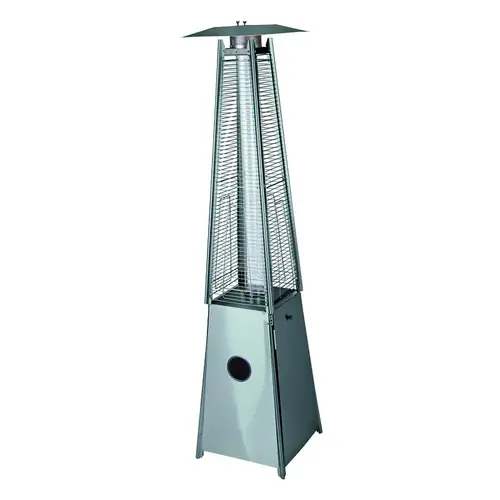 Patio Heater 40000 BTU Propane Stainless Steel Pyramid 500 sq ft Patio Heater 40000 BTU Propane Stainless Steel Pyramid 500 sq ft