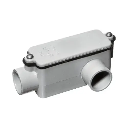 90 Degree Connector 1-1/4" D PVC For PVC