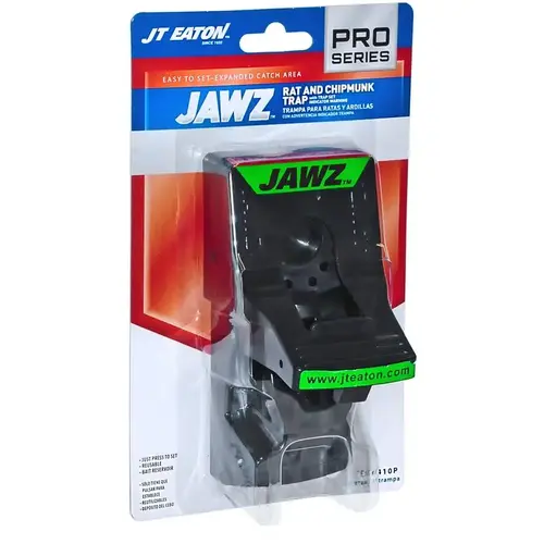 Snap Trap Jawz Pro Series Foot-Hold For Chipmunks and Rats Snap Trap Jawz Pro Series Foot-Hold For Chipmunks and Rats